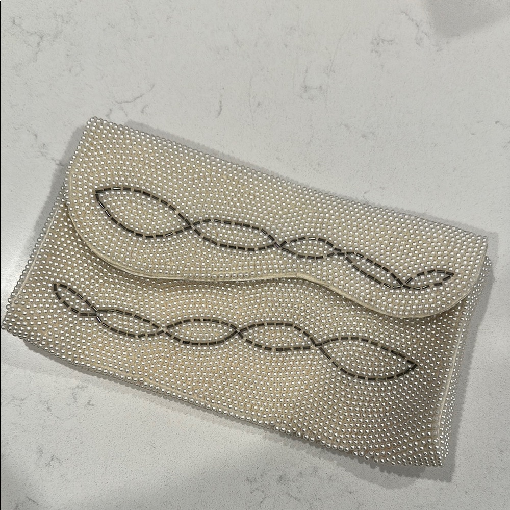 Elegant Beaded Clutch